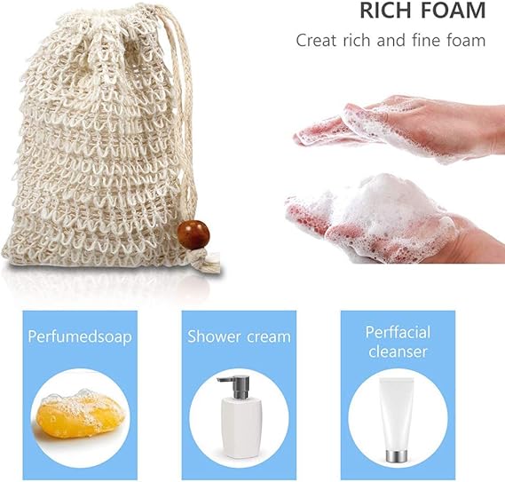 Soap Exfoliating Sisal Bag